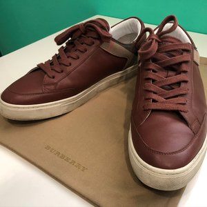 Burberry - Vintage Checked Detail Low Top Sneaker